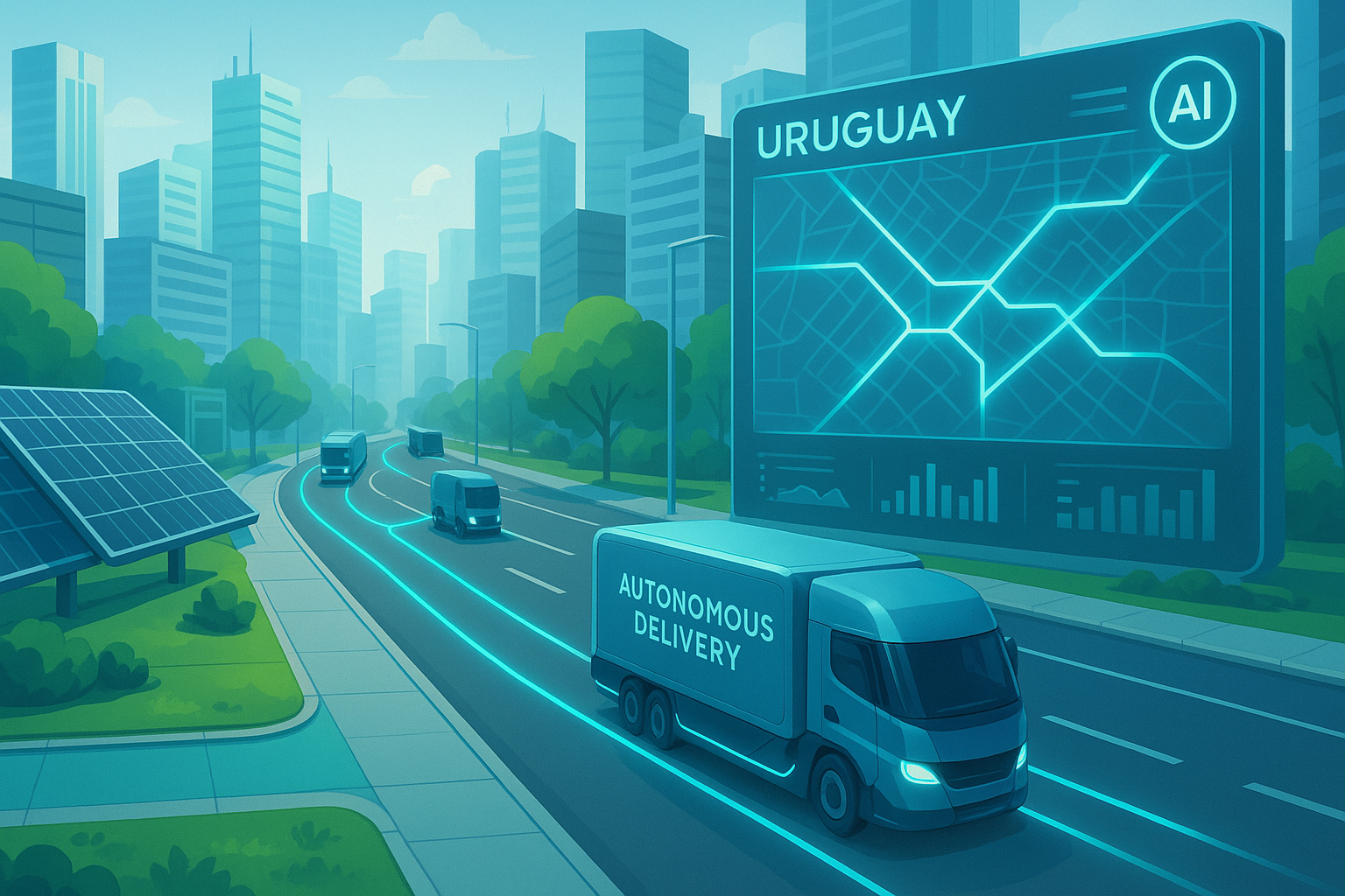 Optimización de Rutas en la Logística Uruguaya: La Revolución de la IA en el Transporte