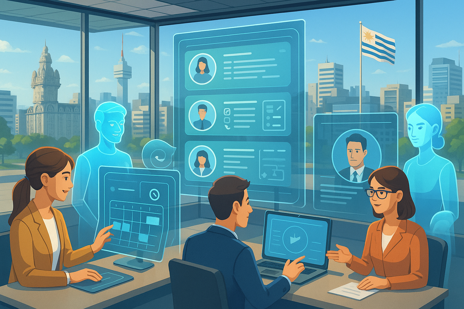 Revolucionando los Recursos Humanos en Uruguay: Agentes de IA para Reclutamiento, Onboarding y Experiencia del Empleado
