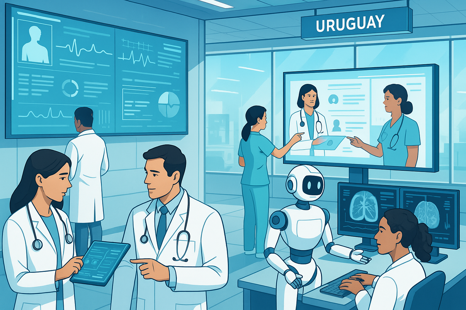 Salud 4.0 en Uruguay: Agentes de IA para Telemedicina, Diagnóstico y Gestión Hospitalaria