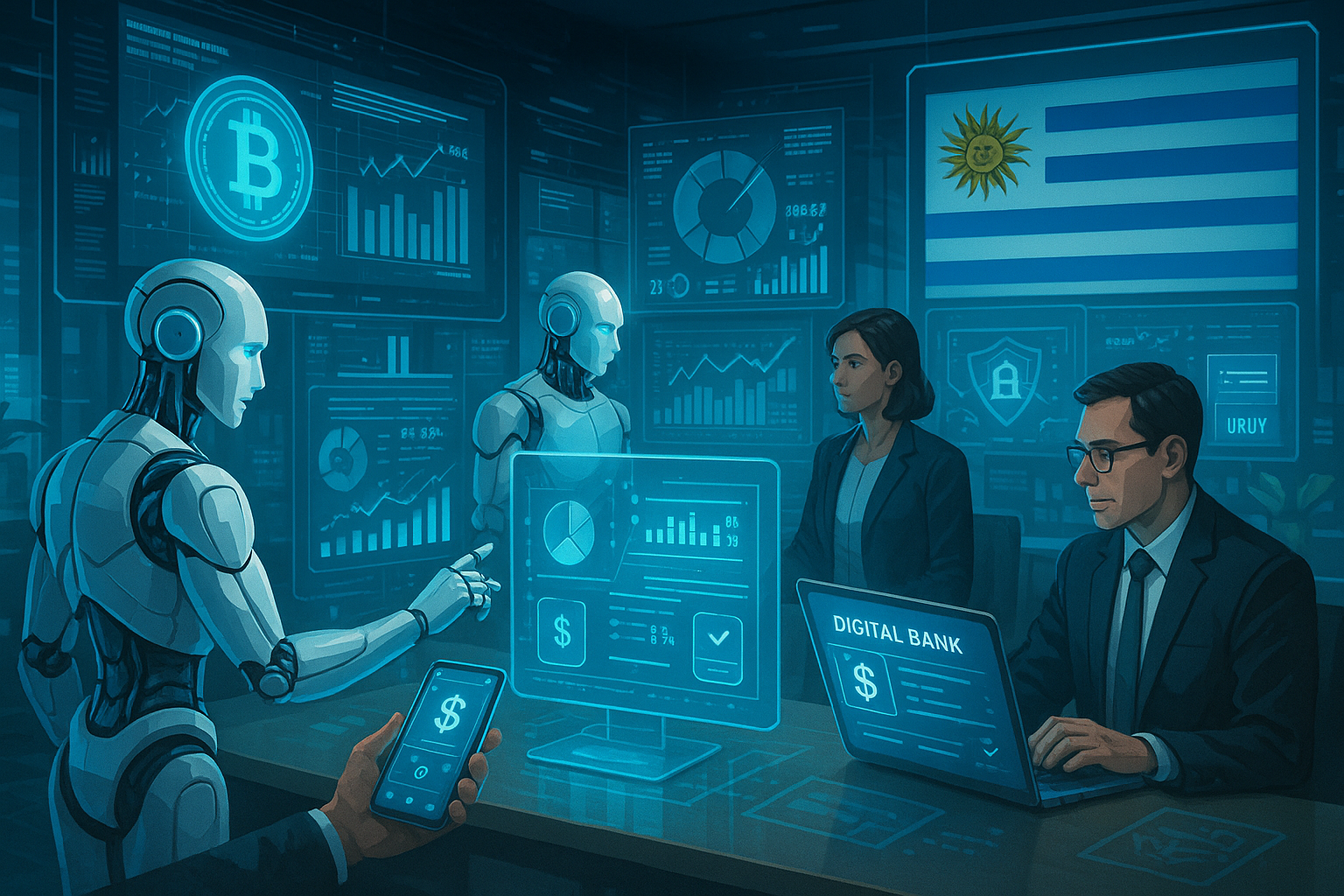 Servicios Financieros 4.0 en Uruguay: Agentes de IA que Revolucionan la Banca, el Crédito y los Pagos Digitales