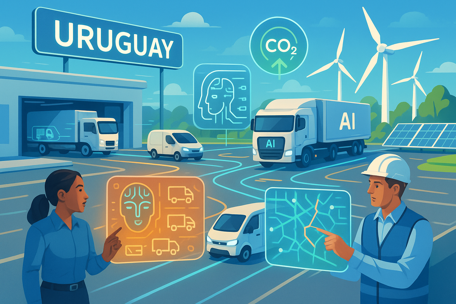 Transformando la Logística en Uruguay: Inteligencia Artificial para una Operación Más Verde, Eficiente y Socialmente Impactante